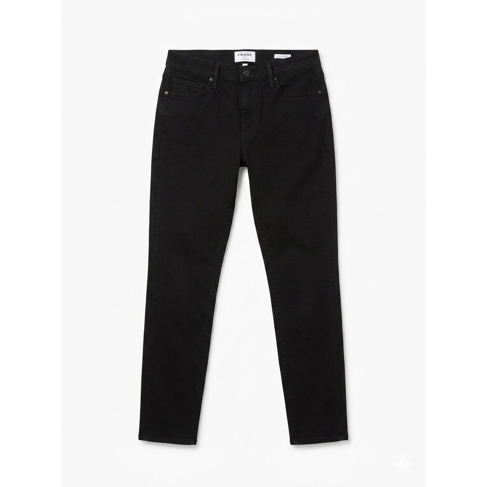 FRAME Denim Black Jeans Men's Slim Fit Premium Designer Pants Size 34